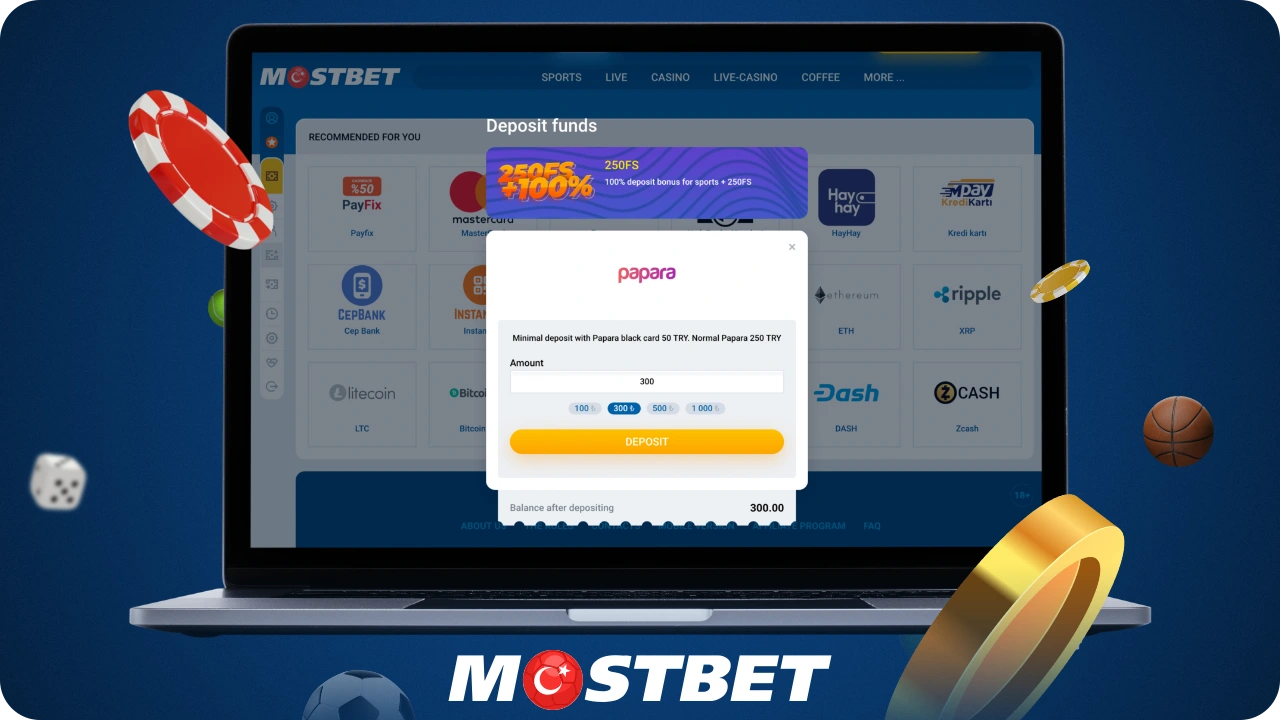 Mostbet Türkiye web sitesinde oynamaya başlamak için birkaç basit gereksinimi yerine getirmeniz gerekir